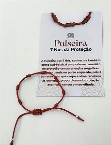 PULSEIRA DE 7 NÓS COM FECHO DE PRATA925