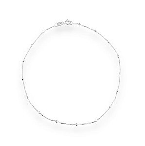 Pulseira em Prata925  Venezina com Bolinhas
