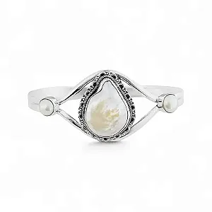 BRACELETE EM PRATA925  NA PEDRA NATURAL