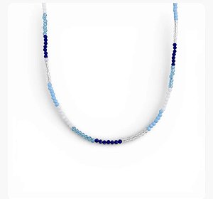 Gargantilha de Zircônia Cristal Cinco Tons