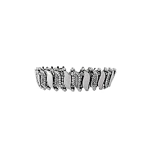 Pulseira em Prata 925 Indiana Artesanal Folhas