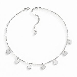 Gargantilha Choker em Prata 925