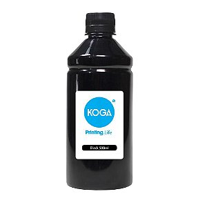 Tinta para Canon G5010 Black Pigmentada 500ml Koga