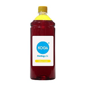 Tinta para Canon G6010 Yellow Corante 1 Litro Koga