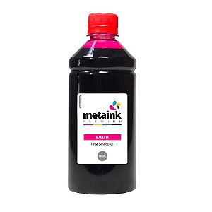 Tinta para Epson EcoTank L120 Magenta 500ml Corante MetaInk