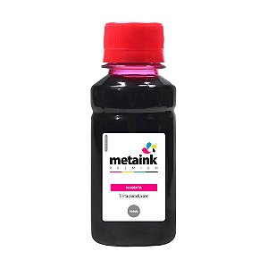 Tinta para Epson EcoTank L365 Magenta 100ml Corante MetaInk