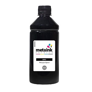 Tinta para Epson EcoTank L365 Black 500ml Corante MetaInk
