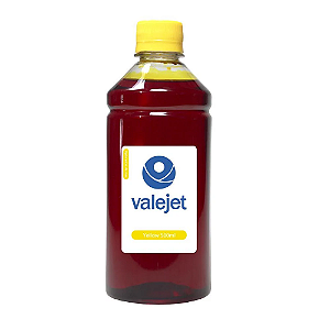 Tinta para HP Smart Tank 581 Yellow 500ml Corante Valejet