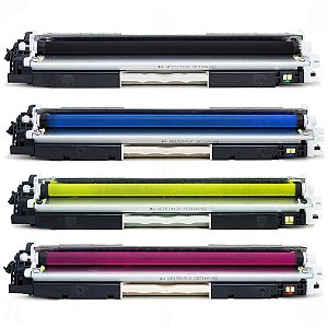 Kit 4 Toner para HP CP1025 | 310A | 311A | 312A | 313A CMYK Compatível