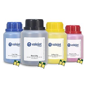 Kit 4 Refil para Toner e 4 Chip para HP CP1025 | CE310A | 126A CMYK