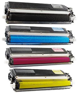 Kit 4 Toner para Brother TN 210 | HL 3040 | HL 3040CN CMYK Compatível