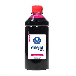 Tinta para Cartucho Lexmark 26 Magenta 500ml Corante Valejet