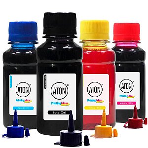 Kit 4 Tintas para Epson Bulk Ink 133 | 135 CMYK 100ml Aton