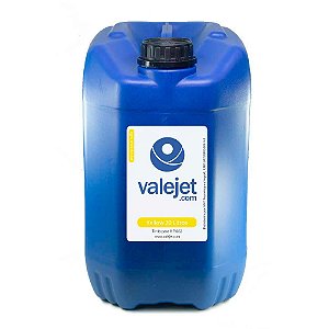 Tinta para Cartucho HP 662 | HP 2515 Yellow 20 Litros Corante Valejet