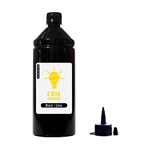 Tinta para Epson L365 Premium Crie Sempre Black 1 Litro Corante