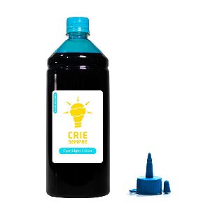 Tinta para Epson L1800 | L-1800 Crie Sempre Cyan Light Corante 1 Litro