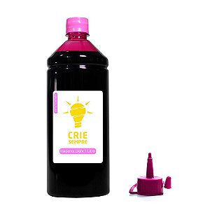 Tinta para Epson L1300 Crie Sempre PREMIUM Magenta Light Corante 1 Litro