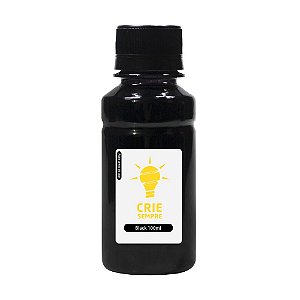 Tinta para Cartucho HP 664 | 664XL Black 100ml Pigmentada Crie Sempre