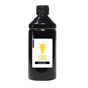 Tinta para Cartucho HP 932 | 932XL Black 500ml Pigmentada Crie Sempre