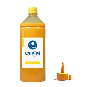 Tinta para HP 6978 | 6970 | 904 | 904XL Yellow Pigmentada 1 Litro Valejet