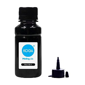 Tinta para Epson EcoTank L375 Black Corante 100ml Koga