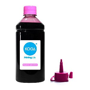 Tinta para Epson Bulk Ink L800 Magenta Light Corante 500ml Koga