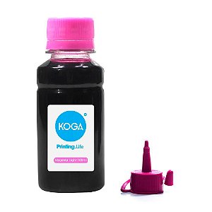 Tinta para Impressora Epson L800 Magenta Light Corante 100ml Koga