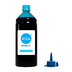 Tinta para Epson T673 Bulk Ink Cyan Light 1 Litro Corante Koga