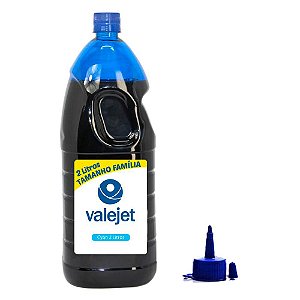 Tinta para Epson L395 EcoTank Cyan Corante 2 Litros Valejet