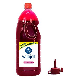 Tinta para Epson L365 Bulk Ink Sublimática Magenta 2 Litros Valejet