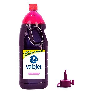 Tinta para Epson T673 EcoTank Magenta Light Corante 2 Litros Valejet