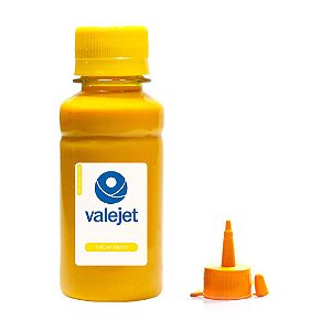 Tinta para Epson L495 EcoTank Yellow Pigmentada 100ml Valejet