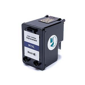 Cartucho para HP 901XL | CC653AL Alto Rendimento Preto Compatível  14ml