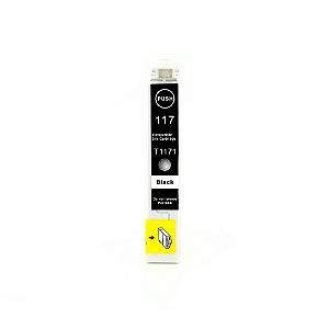 Cartucho para Epson  T117 | TO117 Preto Compatível 13ml