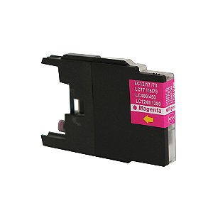 Cartucho para Brother LC75 | LC77 | LC79 Universal Magenta Compatível 18ml