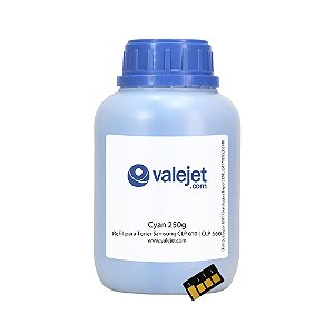 Refil de Toner e Chip para Samsung  CLP 610 | CLP 660 Cyan