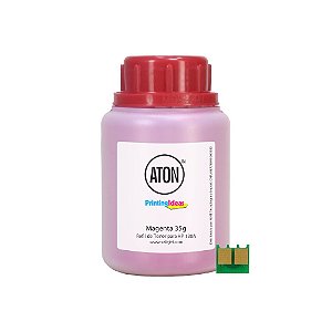 Refil de Toner ATON + Chip Para HP 130A | CF353 | M177FW Magenta 35g