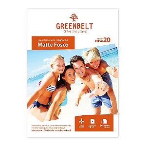 Papel Fotográfico Matte Fosco A4 108g 20 folhas