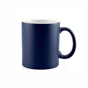 Caneca para Sublimação de Cerâmica Resinada Mágica Azul