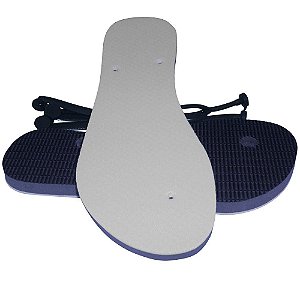 Chinelo para Sublimação Masculino Azul Marinho nº33/34