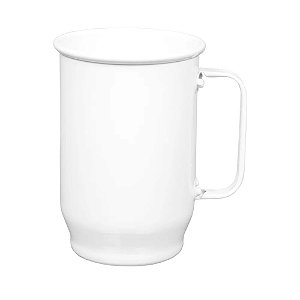 Caneca para sublimação branca de aluminio 600ml