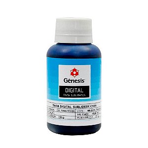 TINTA SUBLIMÁTICA GÊNESIS Digital Sublidesk Universal  Cyan 100ml