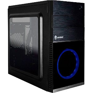 Gabinete Gamer Shin EG-804 (Cooler Azul) Evolut