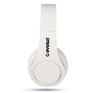 Headphone Bluetooth EO-602 Branco Evolut