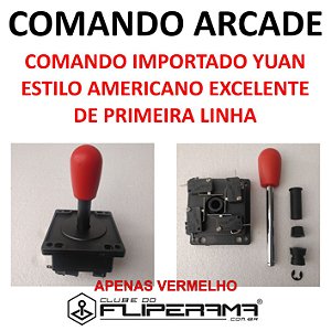 Comando Controle Fliperama Arcade Importado Primeira Linha - 2022