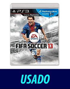 Jogo Fifa Soccer 13 - Ps3 - Usado