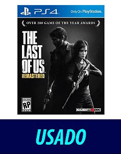 Jogo The Last Of Us Remasterizado ( capinha de papel) - Ps4 - Usado