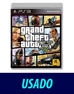 Jogo Grand Theft Auto V - Ps3 - Usado