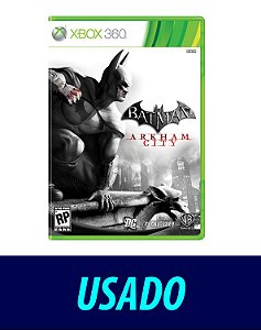 Jogo Batman Arkham City - Xbox 360 - Usado