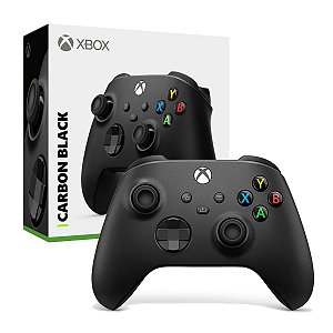 Controle Xbox Series X/S Sem Fio Microsoft Preto